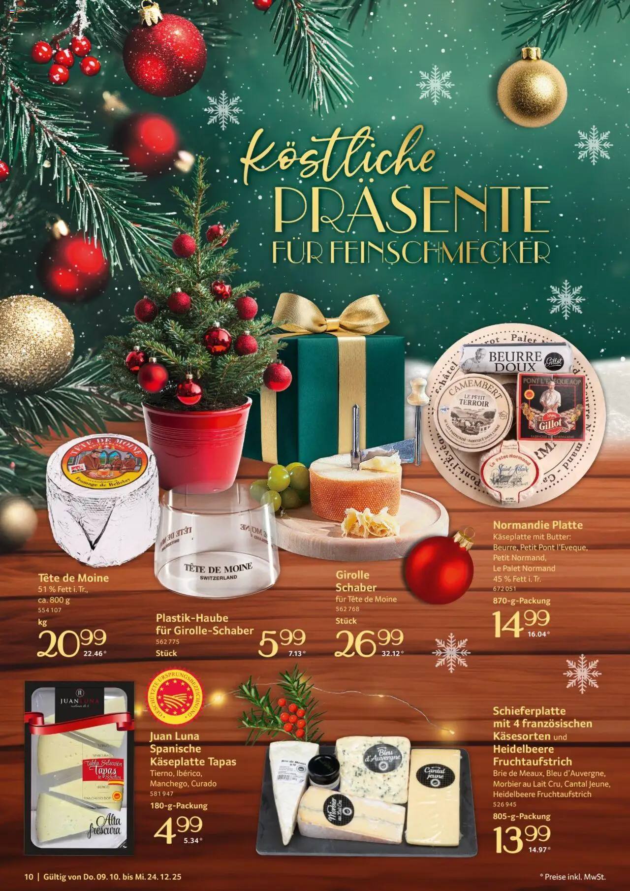 Selgros Präsente – gültig ab 09.10.2025 | Seite: 10 | Produkte: Butter