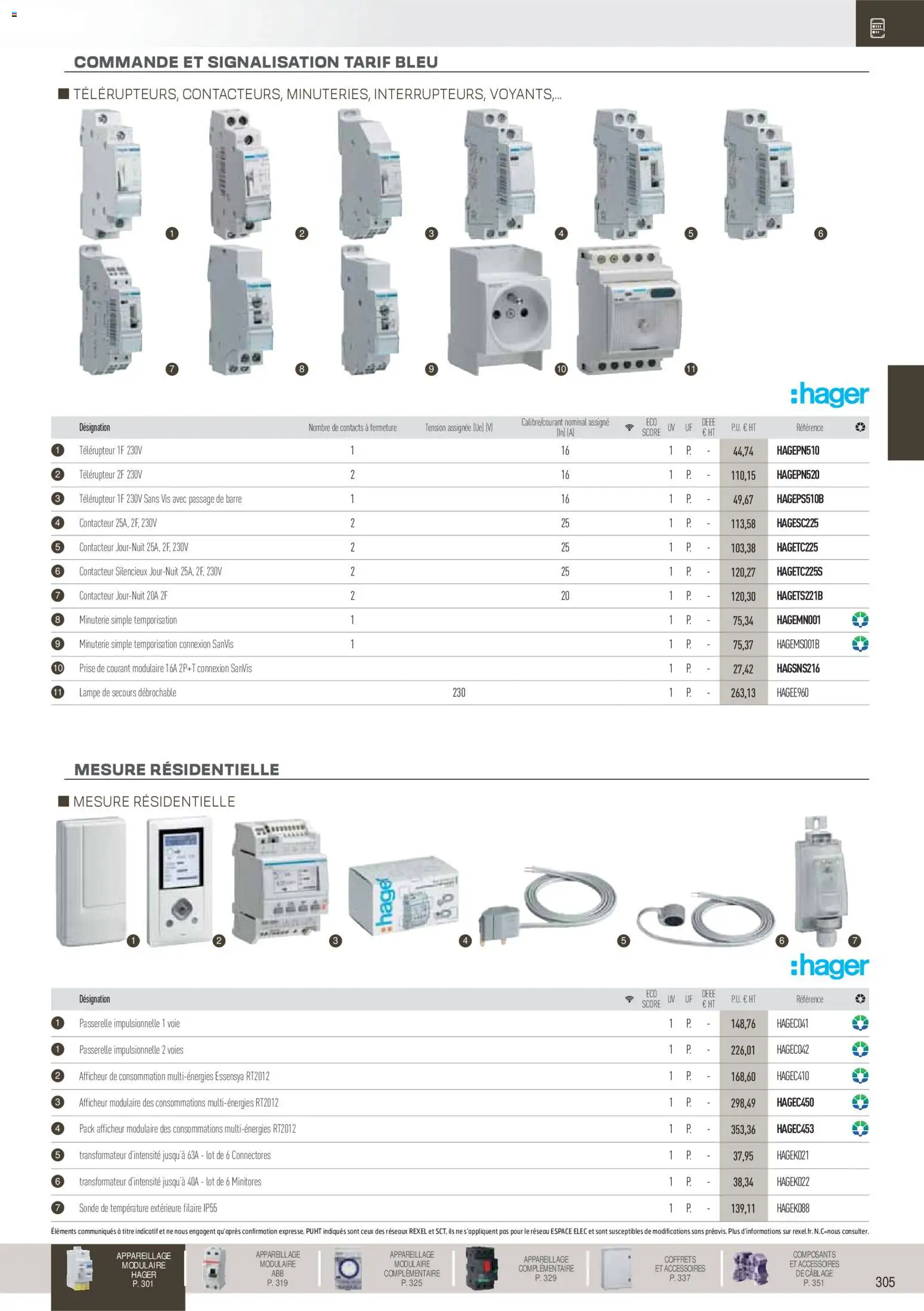 {H1} | Page: 106 | Produits: Prise, Lampe