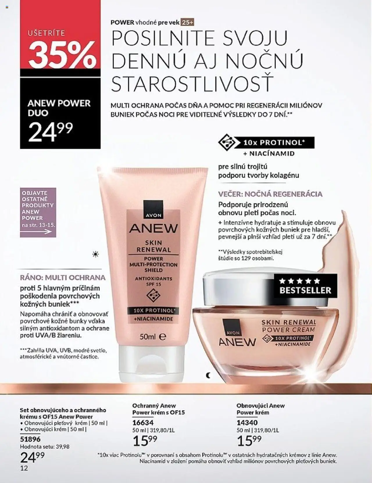 Nové Avon akcie – leták je platný od 01.10.2025 | Strana: 12 | Produkty: Krém