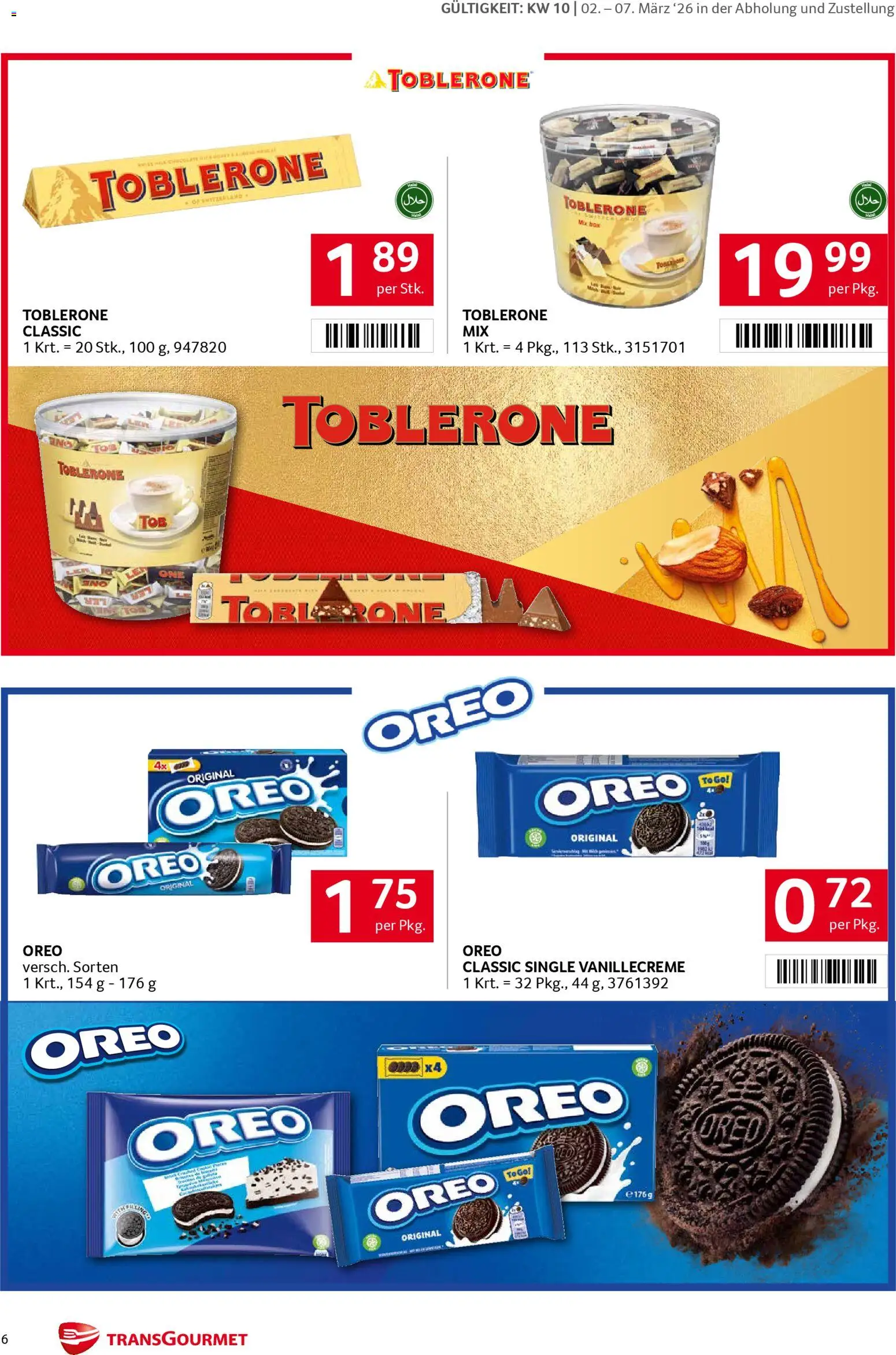 Transgourmet Markenfestwoche gültig ab 02.03.2026 | Seite: 6