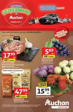 Pogląd oferty "Auchan Gazetka" - ważna od 23.10.2025