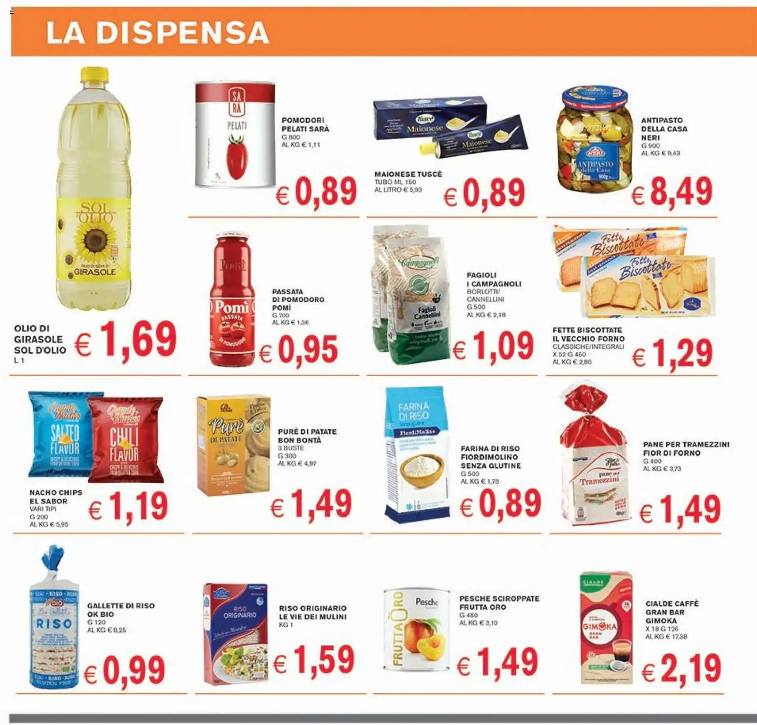 Volantino Coal del 26.03.2026 | Pagina: 8 | Prodotti: Cannellini, Frutta, Gallette, Fette biscottate