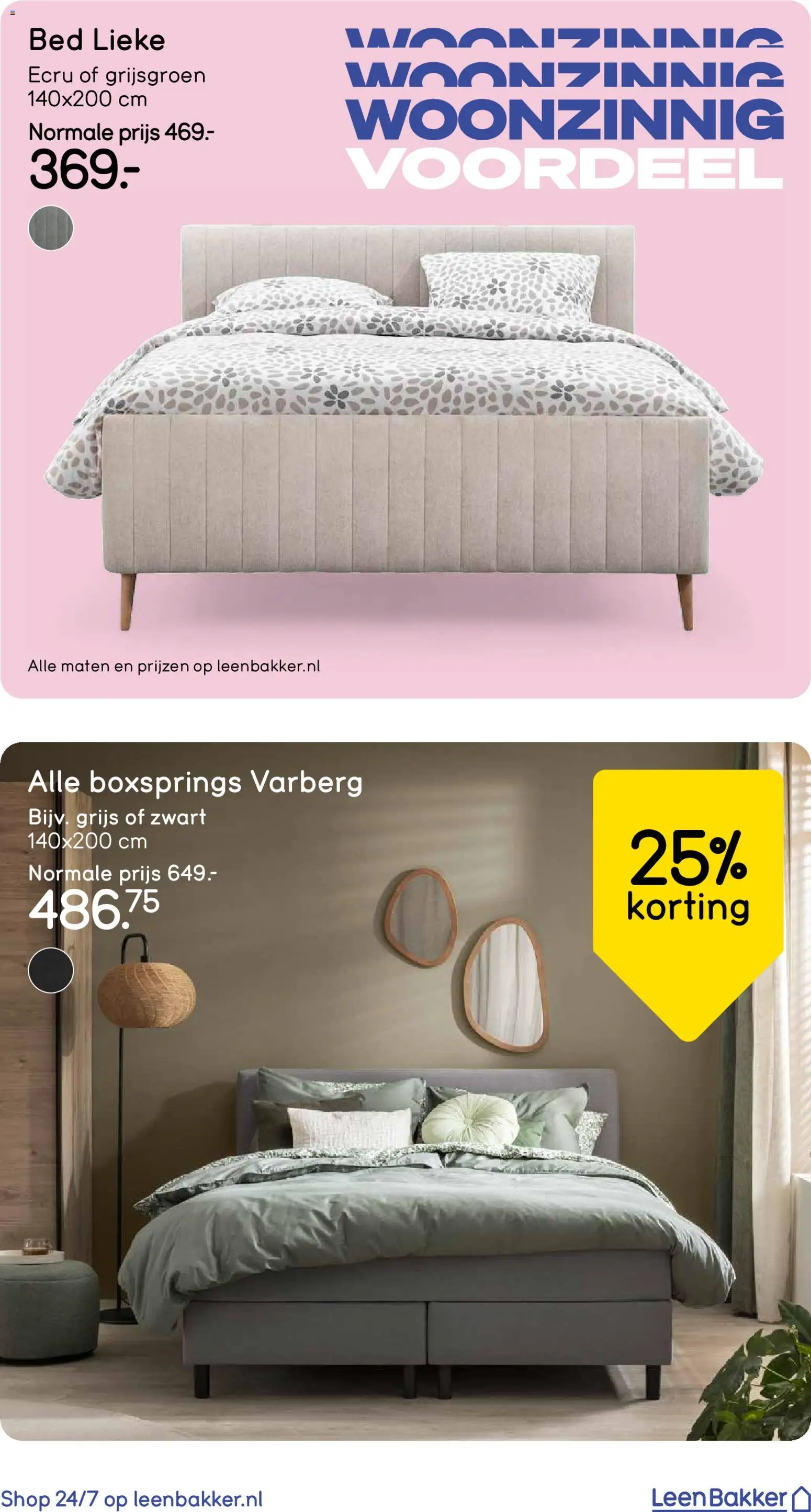 {H1} | Pagina: 14 | Producten: Bed