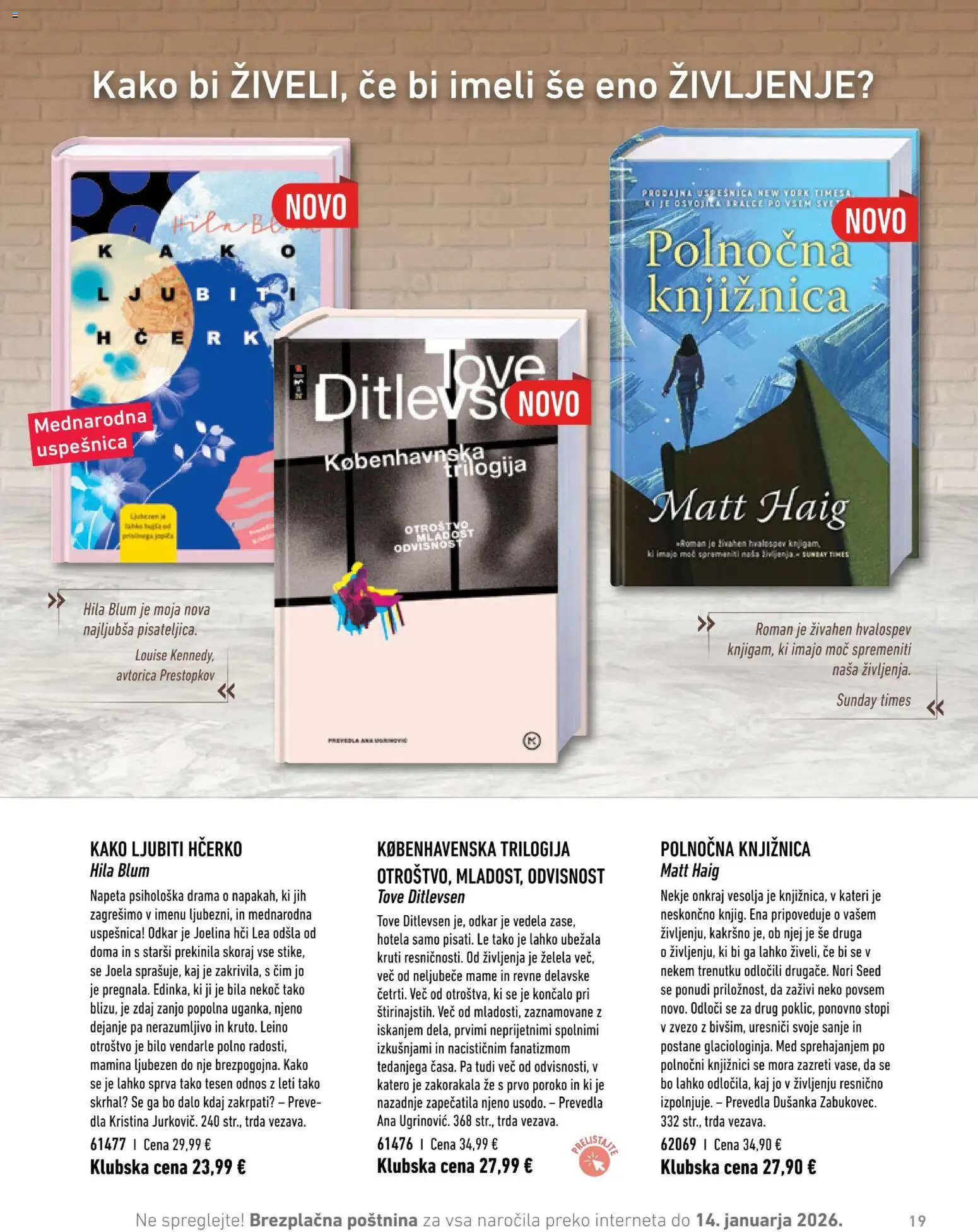 Novi Mladinska Knjiga katalog ponudbe – veljaven od 01.01.2026 | Stran: 19 | Izdelki: Knjiznica