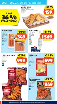 Aldi akciós ujság - amely érvényes a következő dátumtól: 18.09.2025 | Oldal: 24