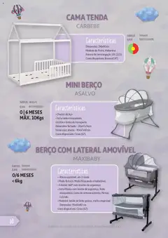 Pré-visualização Auchan folheto válido de 29.01.2025 | Página: 60 | Produtos: Bolsa, Tenda, Colchão, Berço