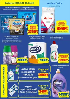 Magnetic Akciós újság - amely érvényes a következő dátumtól: 22.01.2026 | Oldal: 8