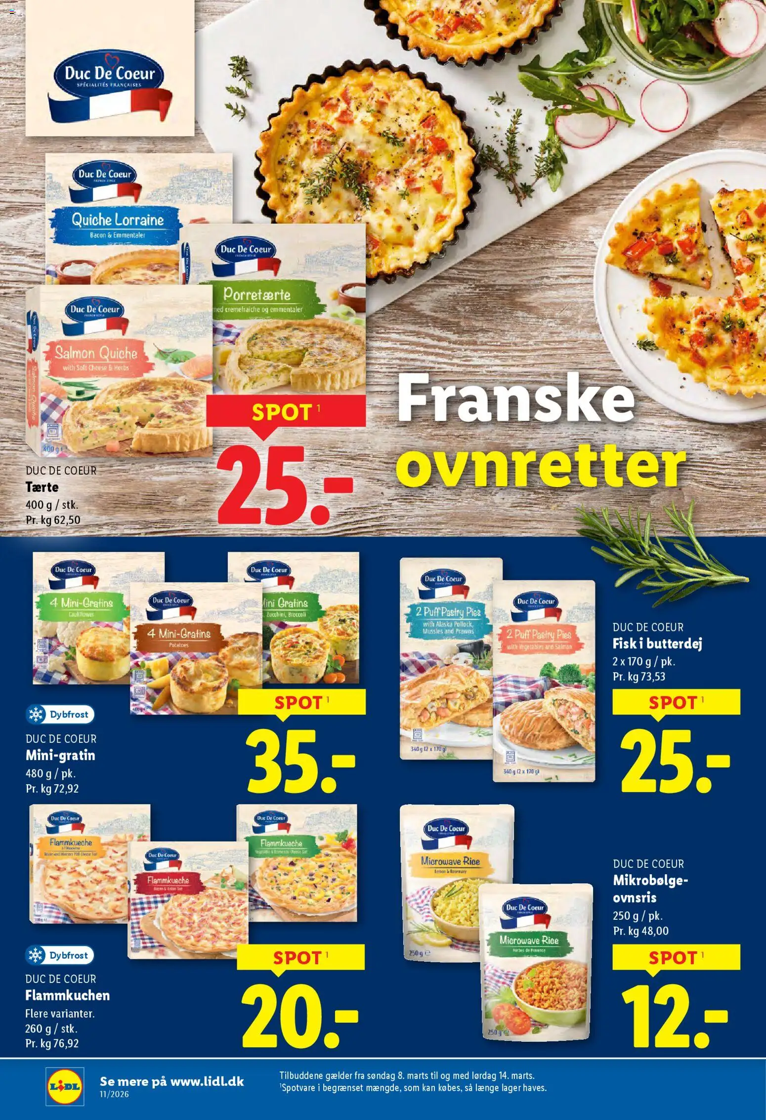 Lidl tilbudsavis – gyldig fra 08.03.2026 | Side: 30 | Produkter: Fisk, Broccoli, Bacon, Søm