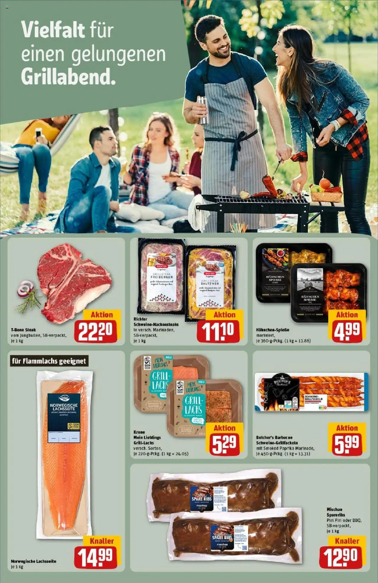 Rewe prospekt Schwerin	 - gültig ab dem 20.07.2025 | Seite: 14 | Produkte: Grill, Hahnchen, Paprika, Steak