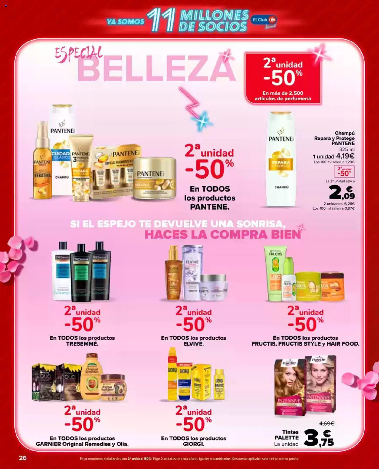 Carrefour Market folleto │ válido desde el 23.04.2026 | Página: 26 | Productos: Champú, Té, Espejo