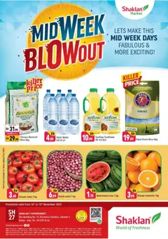 Preview of Shaklan - Midweek Blow Out - Shaklan 7 Supermarket, Zen Building, Jebel Ali valid from 10.11.2025