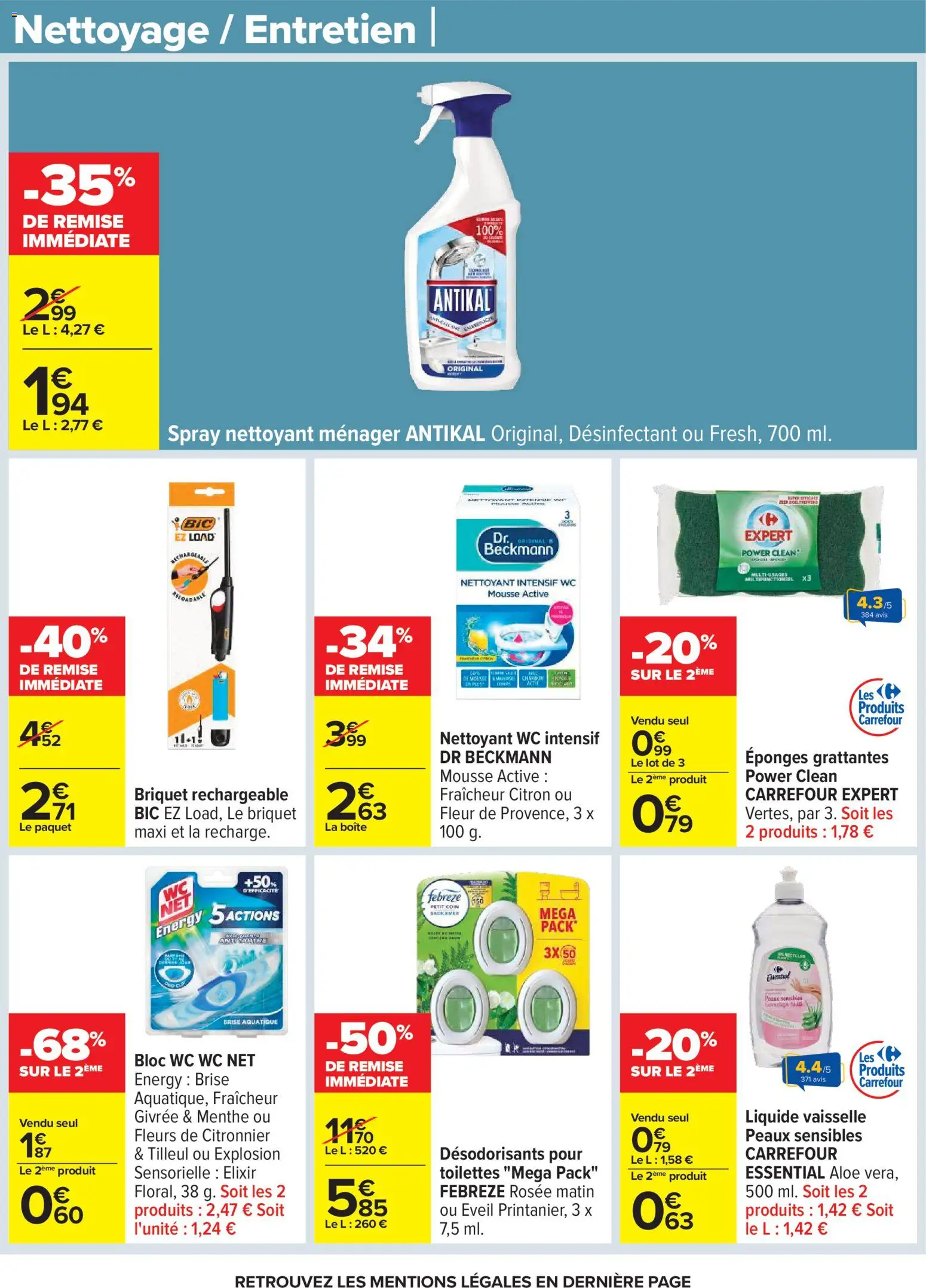 {H1} | Page: 50 | Produits: Mousse, bloc WC, Citronnier, Toilettes