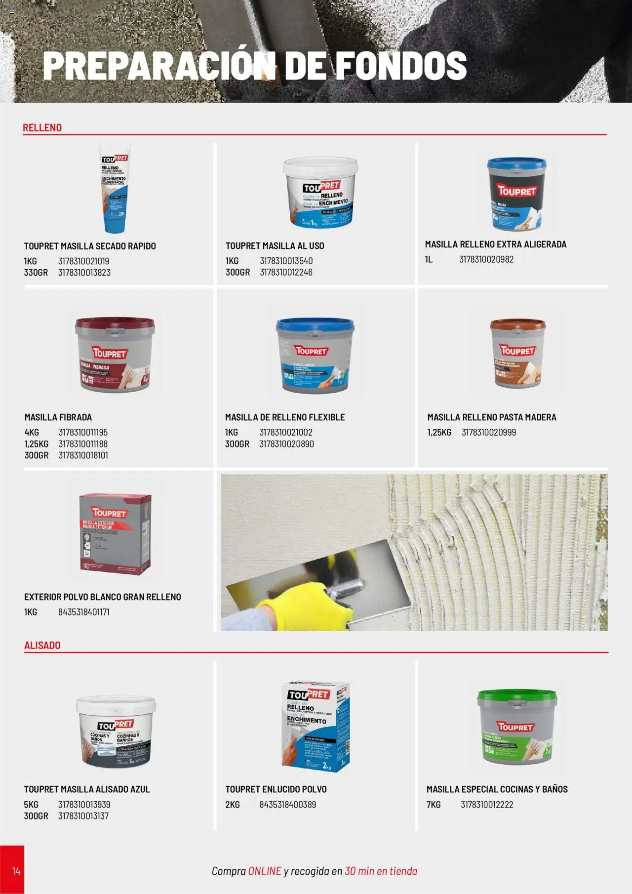 Brico Depôt Catálogo Construcción │ válido desde el 01.04.2025 | Página: 14 | Productos: Polvo, Pasta