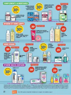 E.Leclerc - Prévisualisation de GAMMES PURE ET PURE AGE, EPONGE KONJAC ET DOUCHES EAU THERMALE JONZAC, Pure et pure age, eponge konjac et douches eau thermale Jonzac valide à partir de 17.03.2026 | Page: 2 | Produits: Concombre, Menthe, Eau thermale, Konjac