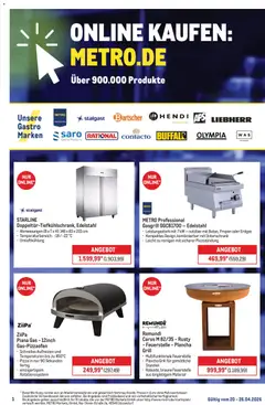 Metro Online: Wochen-Angebote ab 20.04.2026 gültig