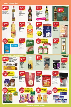 Pré-visualização Pingo Doce Poupe Esta Semana Açores válido de 23.10.2025 | Página: 14 | Produtos: Esparguete, Granola, Pão, Proteina