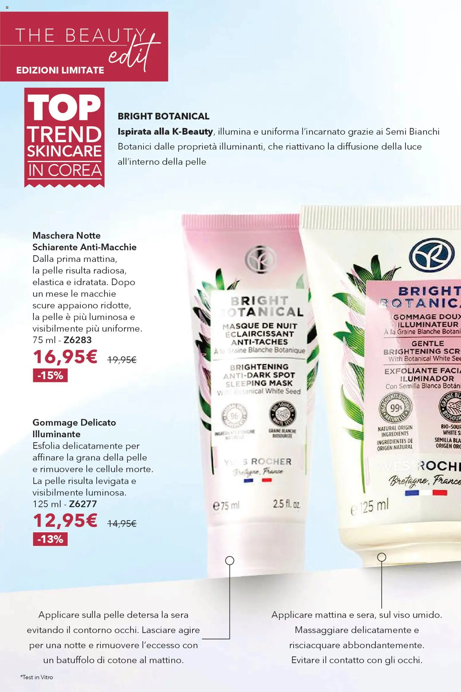 Volantino Yves Rocher del 16.12.2025 | Pagina: 4 | Prodotti: Illuminante, Maschera, The