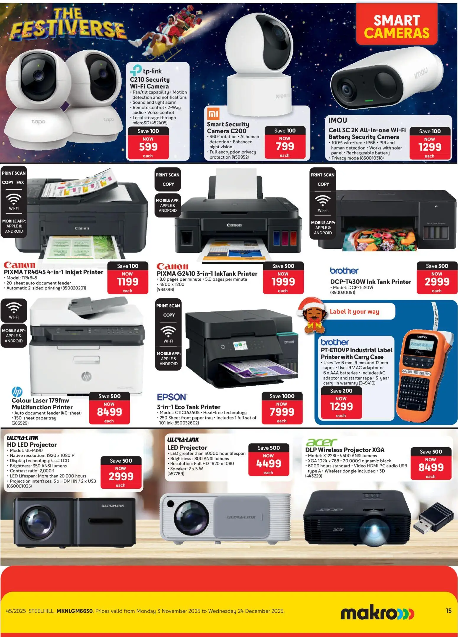 New Makro catalogue – valid from 03.11.2025 | Page: 15 | Products: PC, Tray, Case, Battery