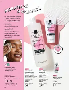 Noul catalog Avon – valabil de la 01.09.2025 | Pagină: 130 | Produse: Toner, Cremă, Apă micelară, Apă