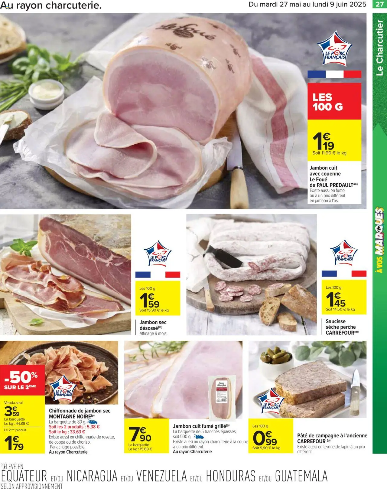  | Page: 29 | Produits: Lapin, Jambon, Saucisse, Porc
