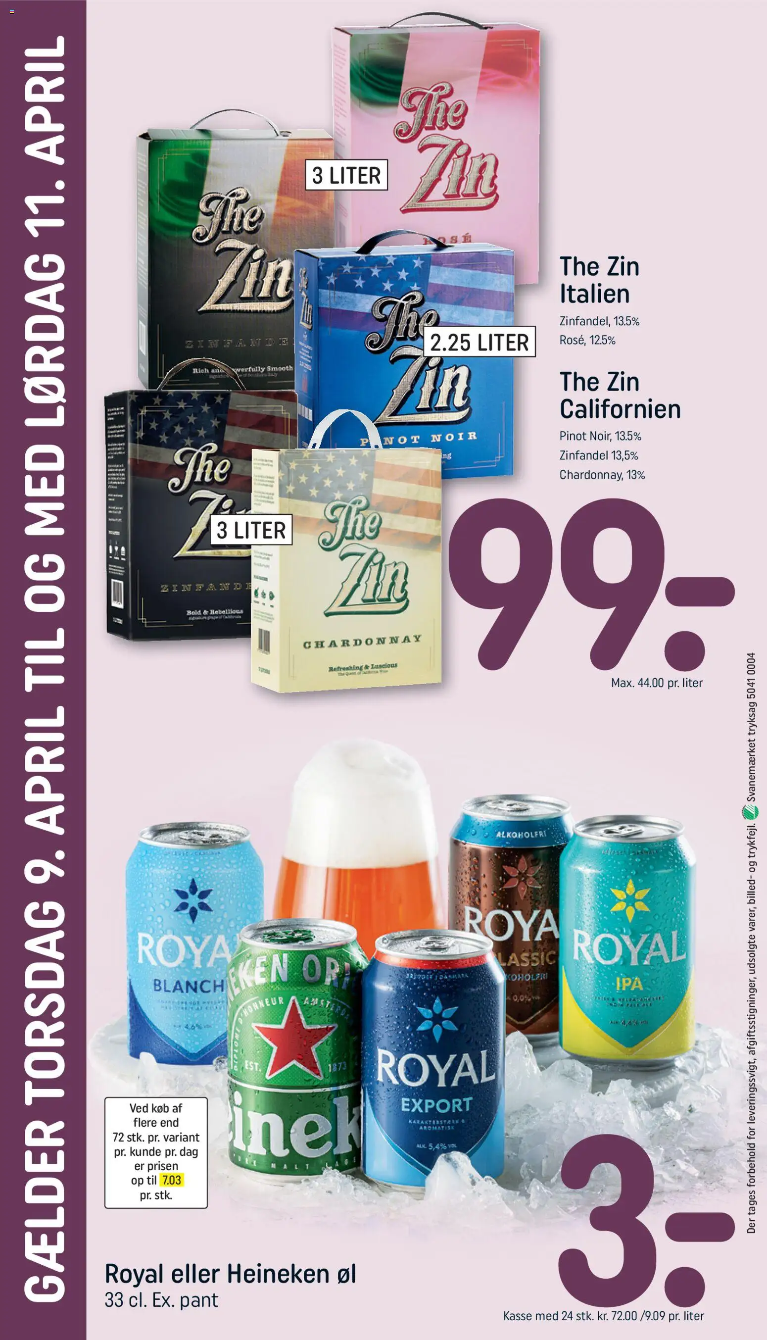 Rema 1000 tilbudsavis – gyldig fra 09.04.2026 | Side: 4 | Produkter: Øl