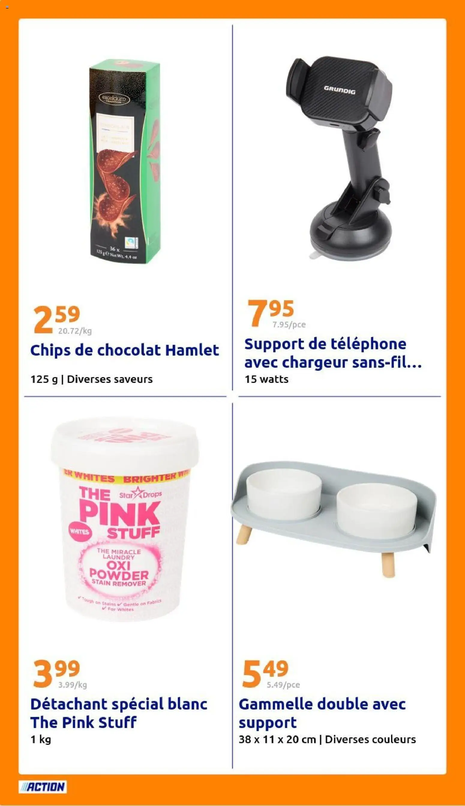 {H1} | Page: 20 | Produits: Téléphone, Chocolat, Thé, Chips