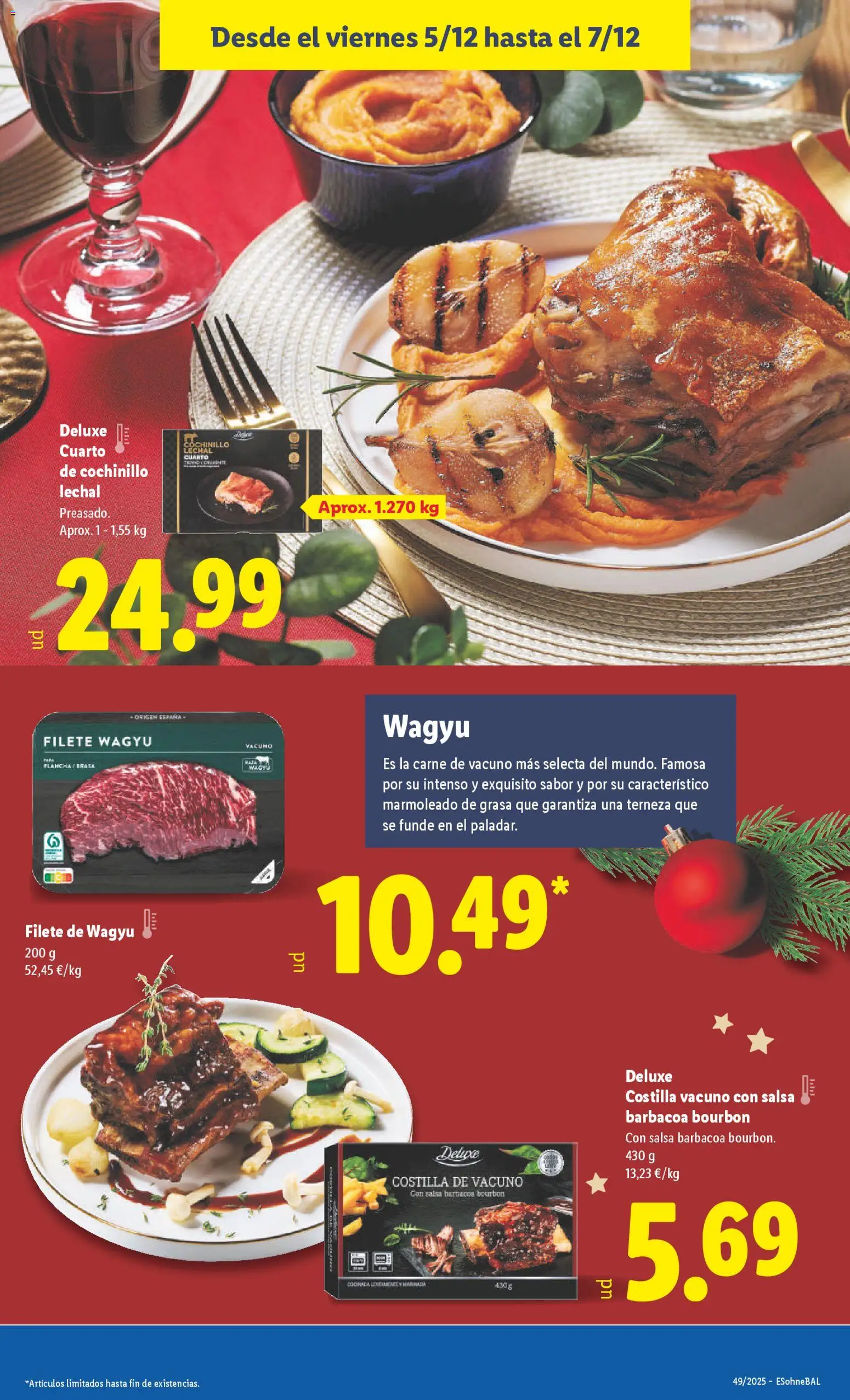 Lidl folleto │ válido desde el 01.12.2025 | Página: 43 | Productos: Barbacoa, Plancha, Filete