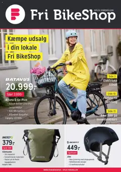 Eksempel på tilbudsavis Fri BikeShop - Tilbudsavis fra butik Fri BikeShop gyldig fra 29.07.2025