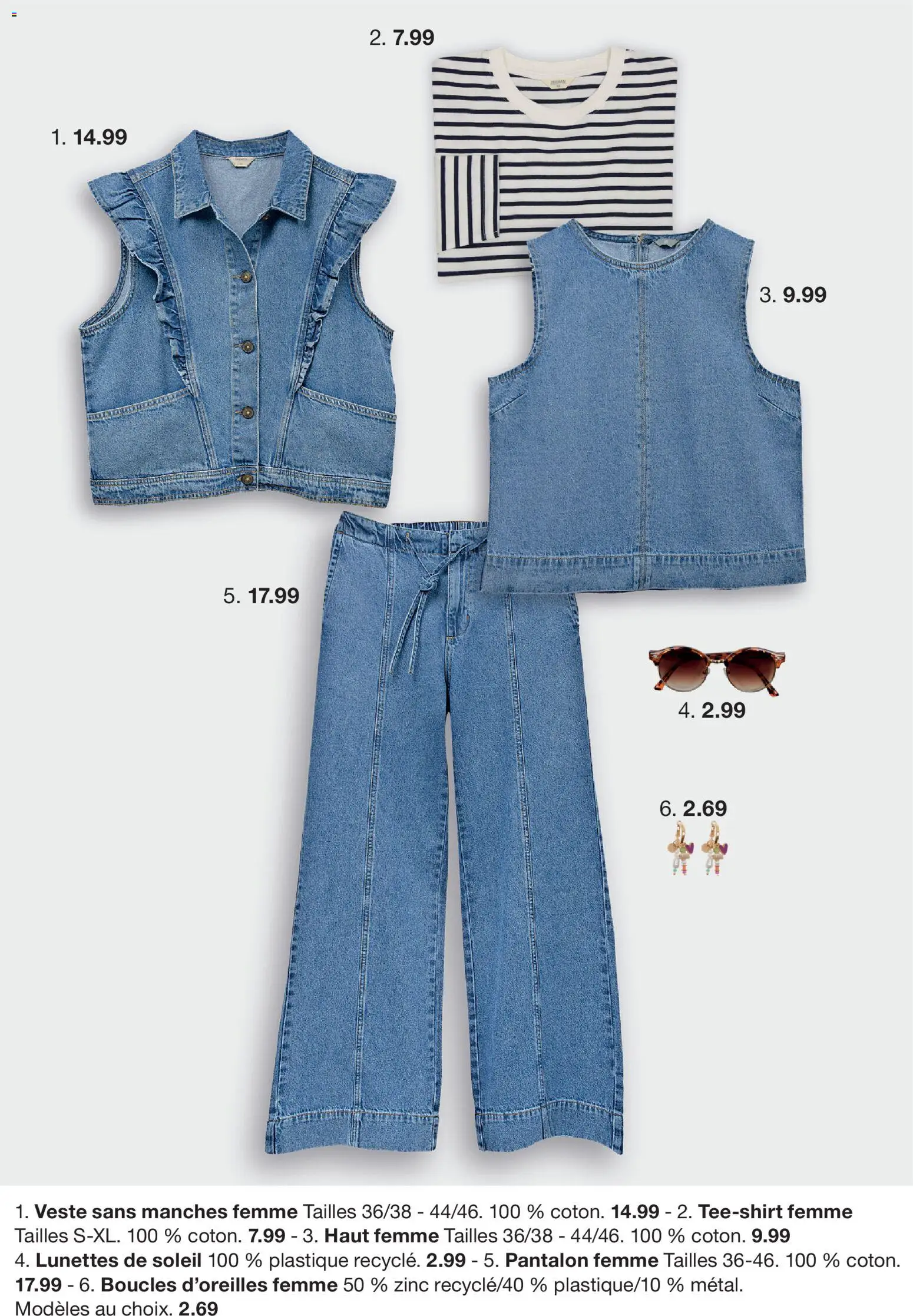 {H1} | Page: 6 | Produits: Lunettes de soleil, Veste, Pantalon, Lunettes