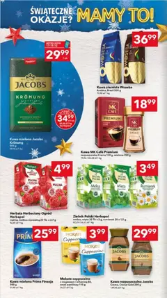 Pogląd oferty "Lewiatan gazetka - Ostrów Wielkopolski" - ważna od 17.12.2025 | Strona: 11 | Produkty: Kawa mielona Prima, Kawa ziarnista, Kawa rozpuszczalna, Żurawina
