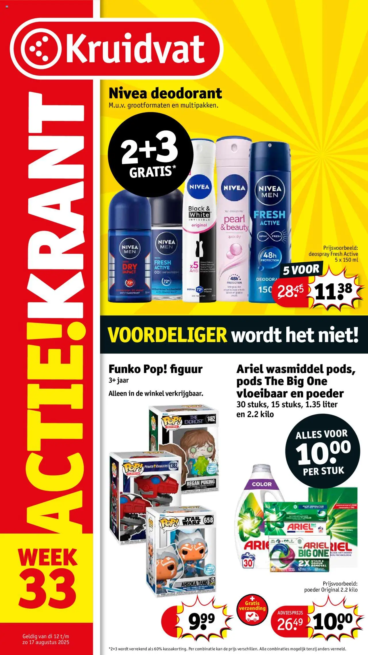  | Pagina: 1 | Producten: Deodorant, Antitranspirant, Kan, Poeder