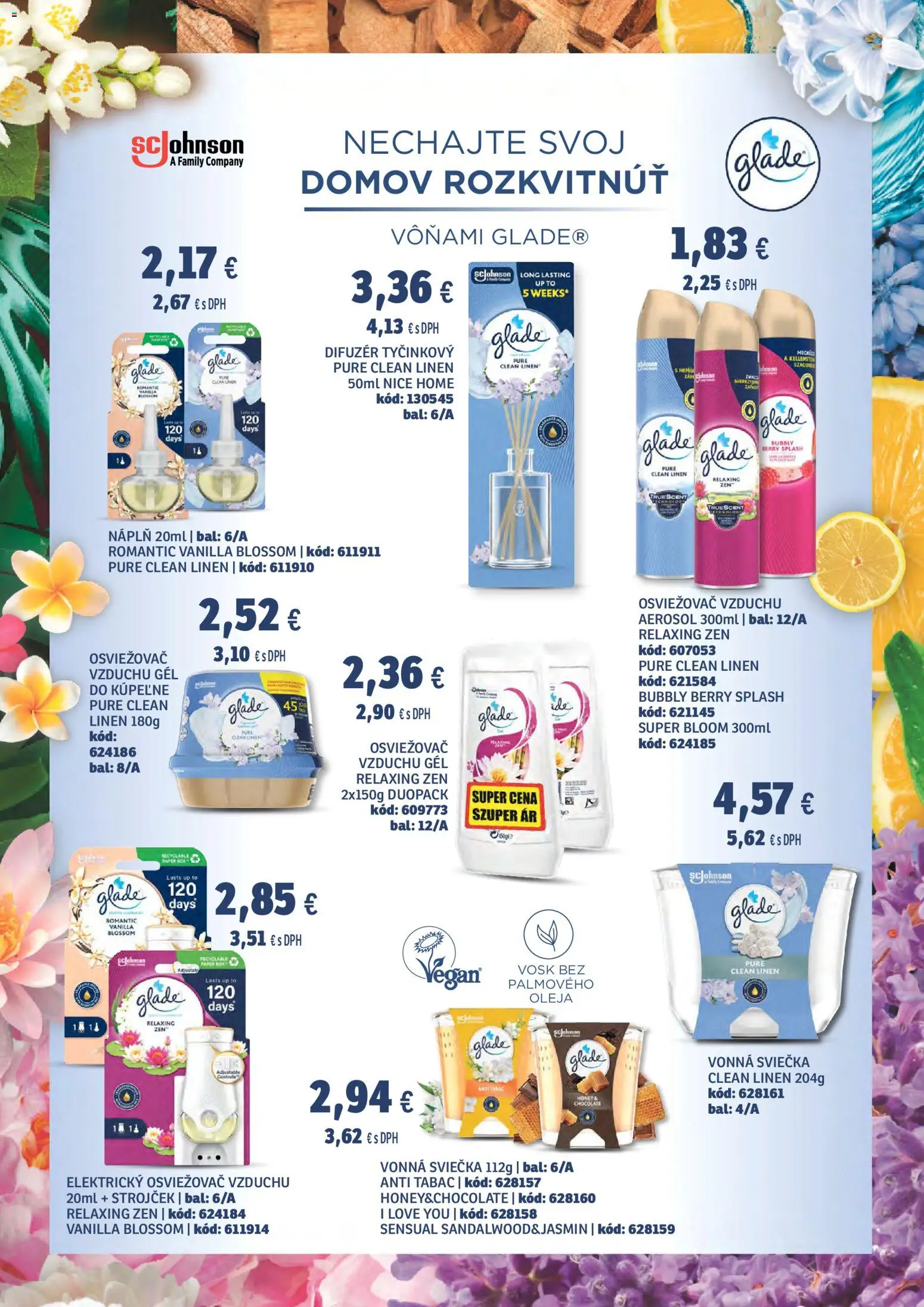 Nové Labaš akcie – leták je platný od 30.01.2026 | Strana: 21 | Produkty: Difúzer, Osviežovač vzduchu, Strojček