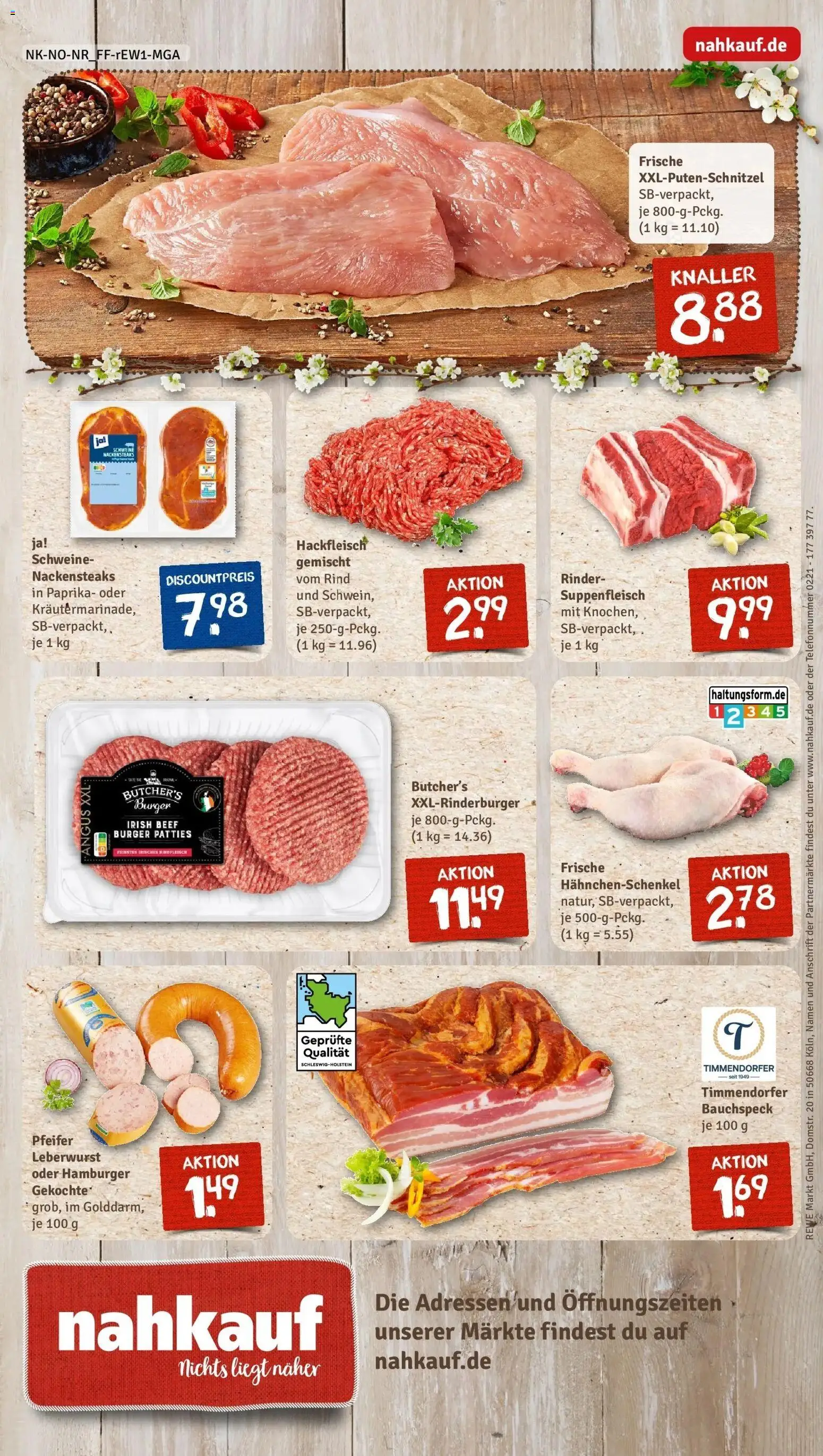 Rewe Prospekt Wunstorf / Luthe	 – gültig ab 15.03.2026 | Seite: 12 | Produkte: Burger, Paprika, Rindfleisch, Steak