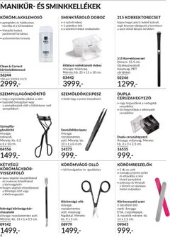 Katalógus AVON 2026 áprilisi - amely érvényes a következő dátumtól: 01.04.2026 | Oldal: 76 | Termékek: Szempillaspirál, Ceruzahegyező, Szemöldökcsipesz, Doboz