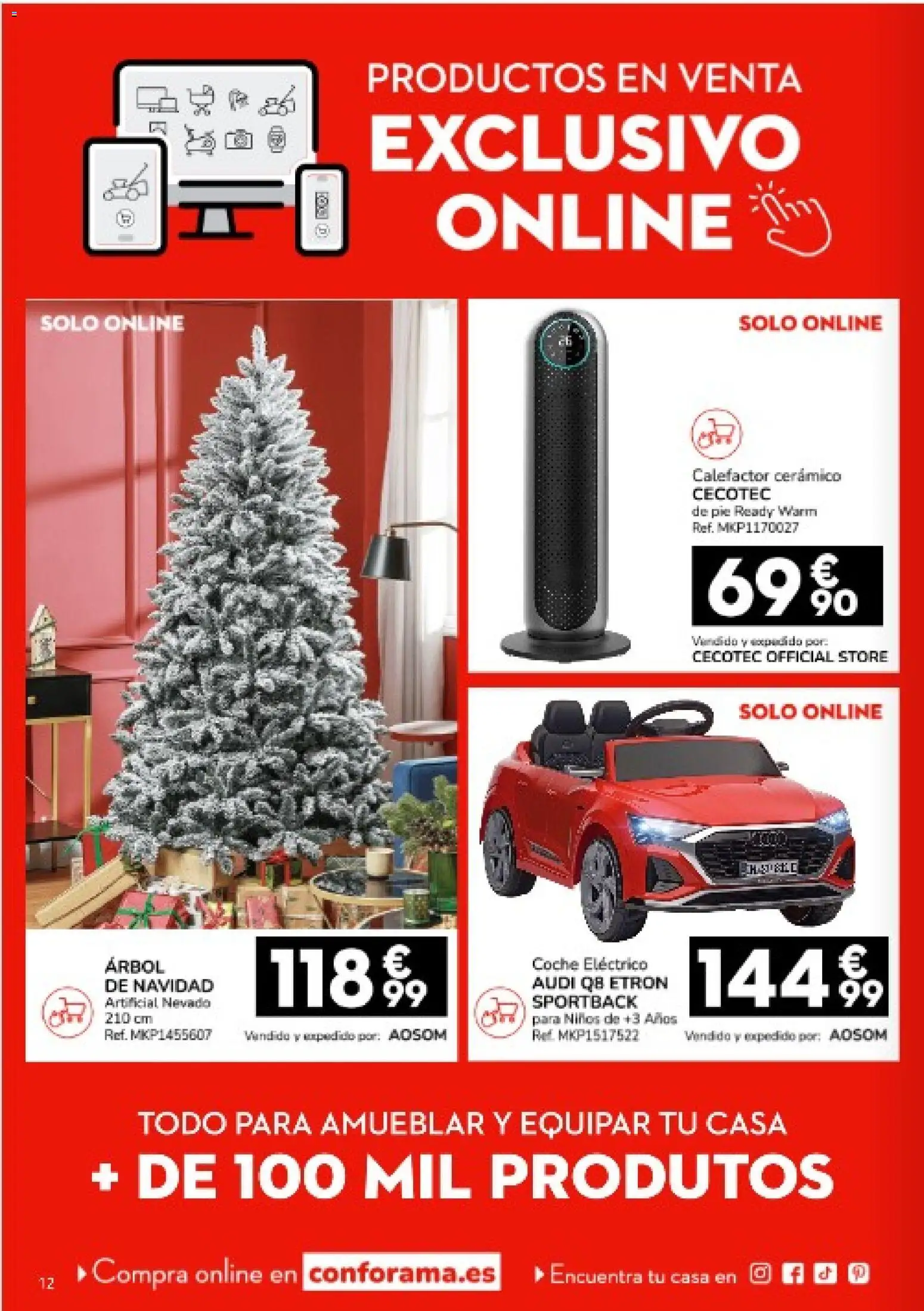 Conforama folleto │ válido desde el 18.12.2025 | Página: 12