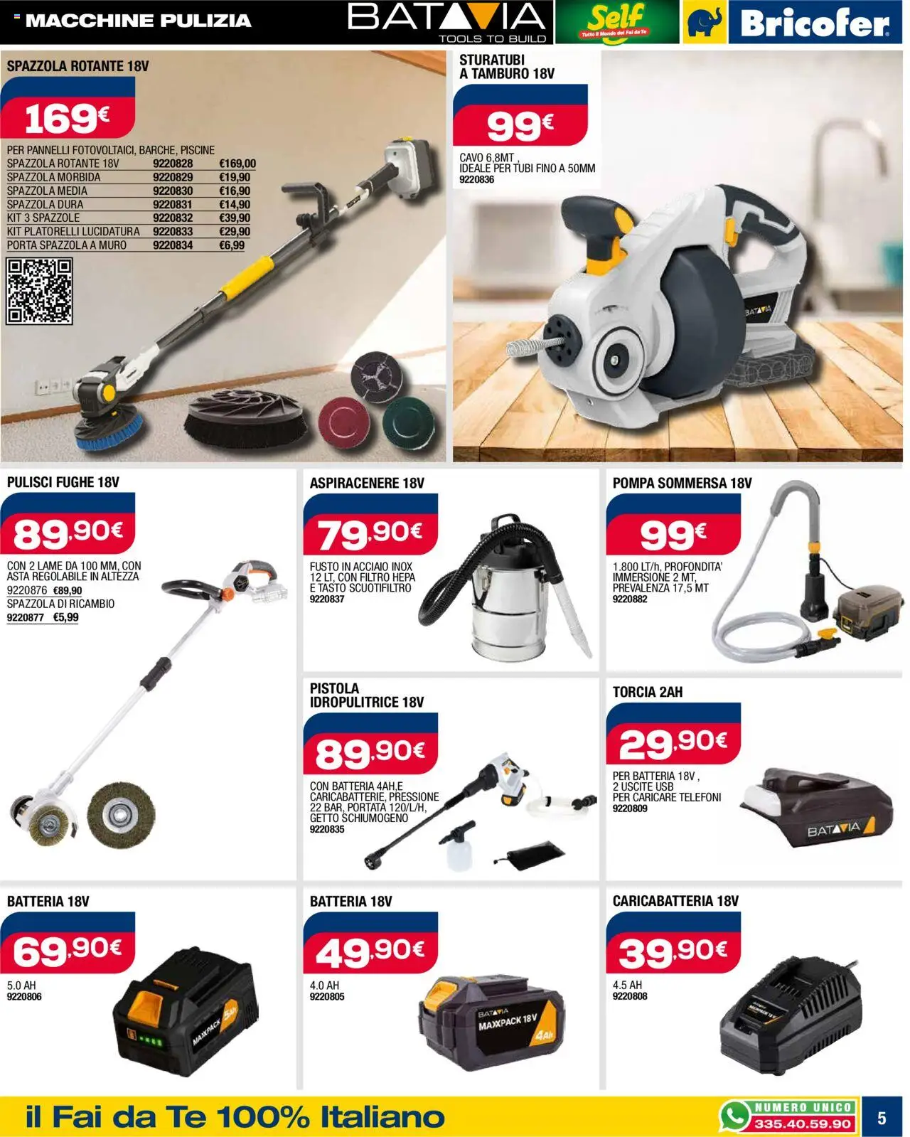 Volantino Bricofer del 28.05.2025 | Pagina: 5 | Prodotti: Tè, Torcia, Cavo, USB