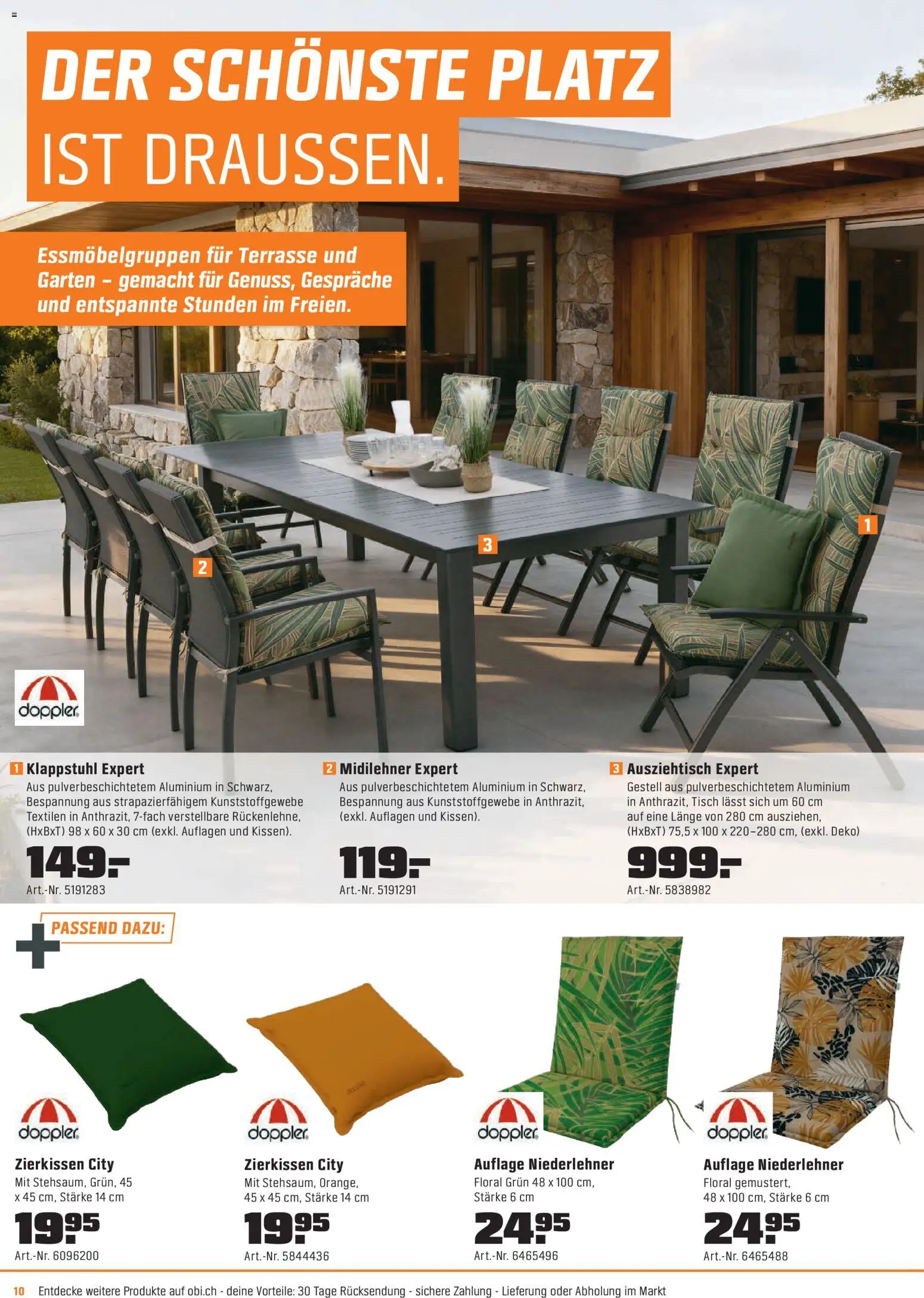 OBI - ALLES MACHBAR MIT OBI – gültig ab 07.04.2026 | Seite: 10 | Produkte: Tisch