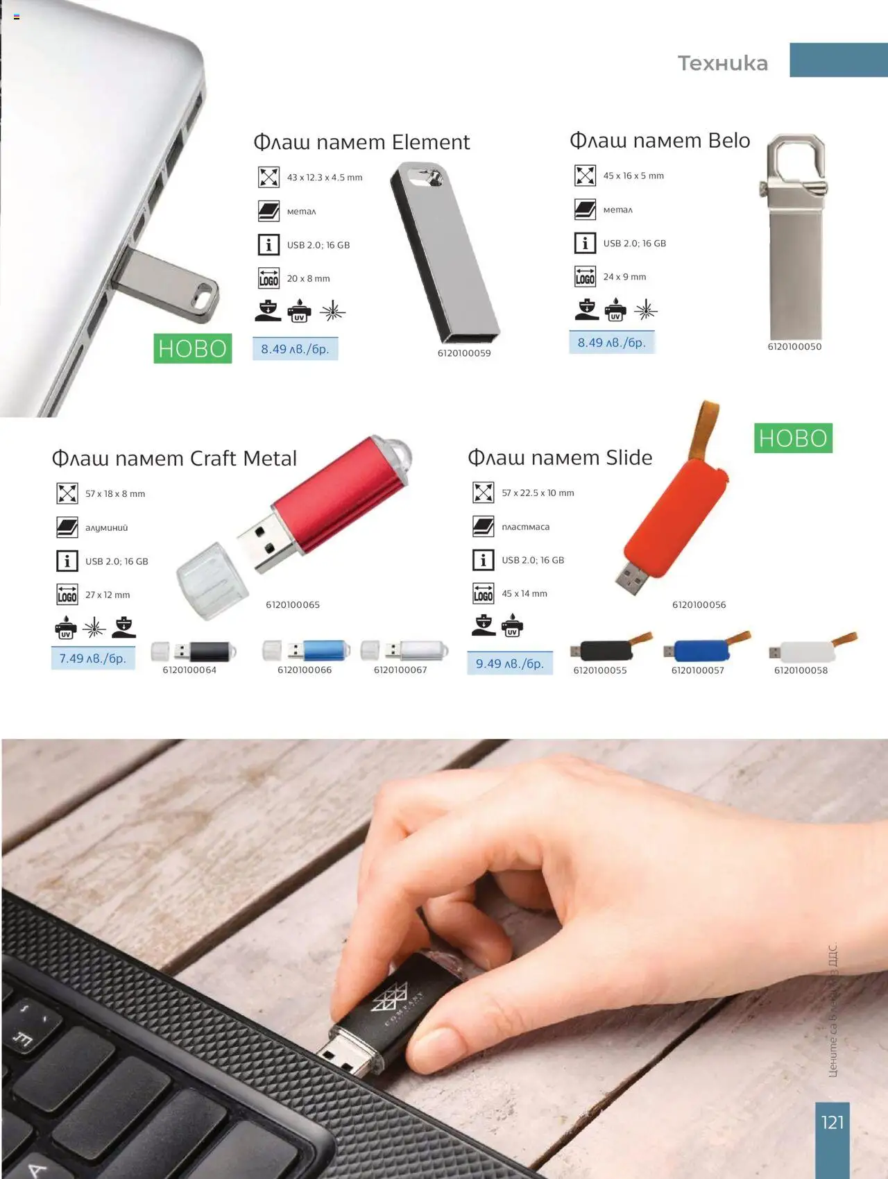  | Страница: 123 | Продукти: USB