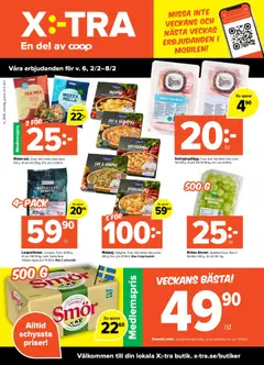 Coop X:-TRA - erbjudanden - Förhandsvisning av reklamblad från butik Coop X:-TRA aktuell från 02.02.2026