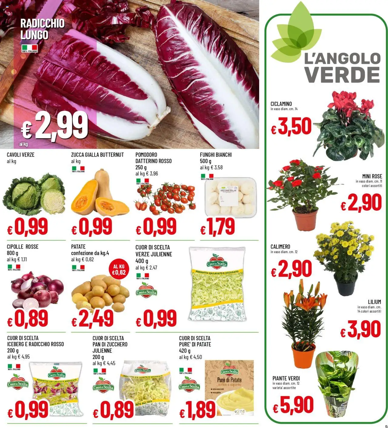 Volantino Galassia del 06.10.2025 | Pagina: 5 | Prodotti: Patate, Zucchero, Zucca, Vaso