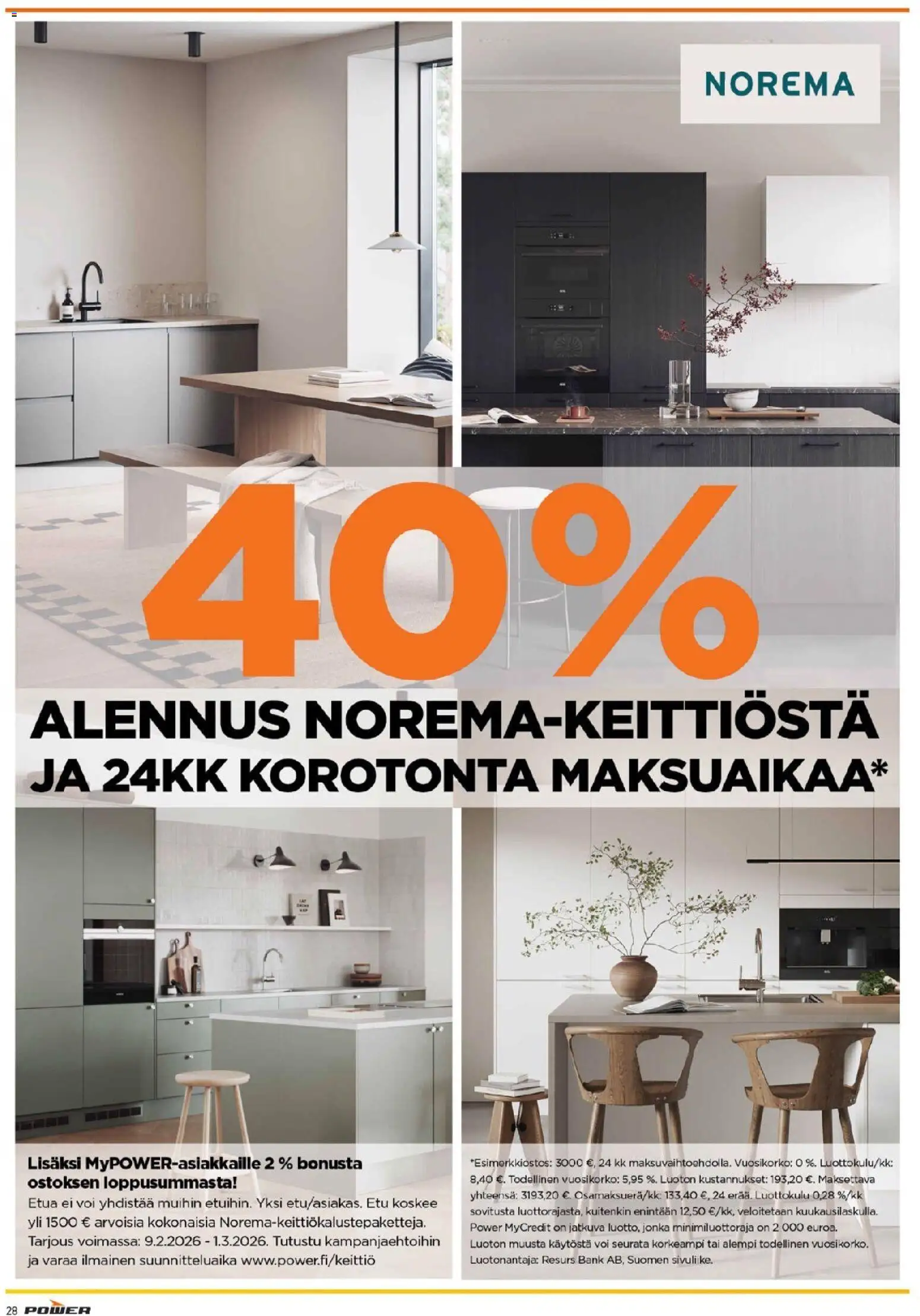 Power tarjoukset – voimassa 23.03.2026 alkaen | Sivu: 28 | Tuotteet: Voi
