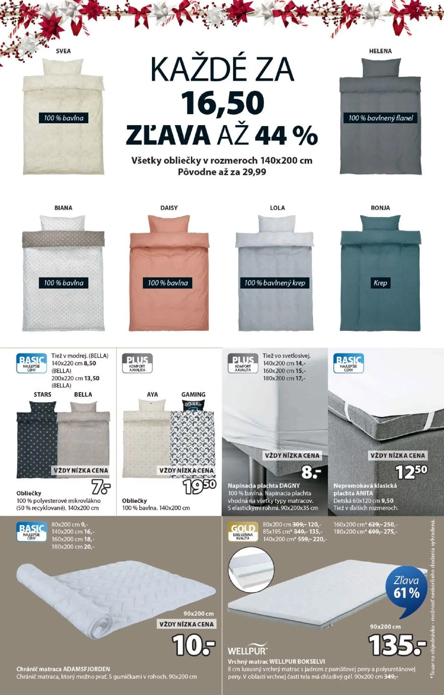 Nové JYSK akcie – leták je platný od 01.12.2025 | Strana: 7