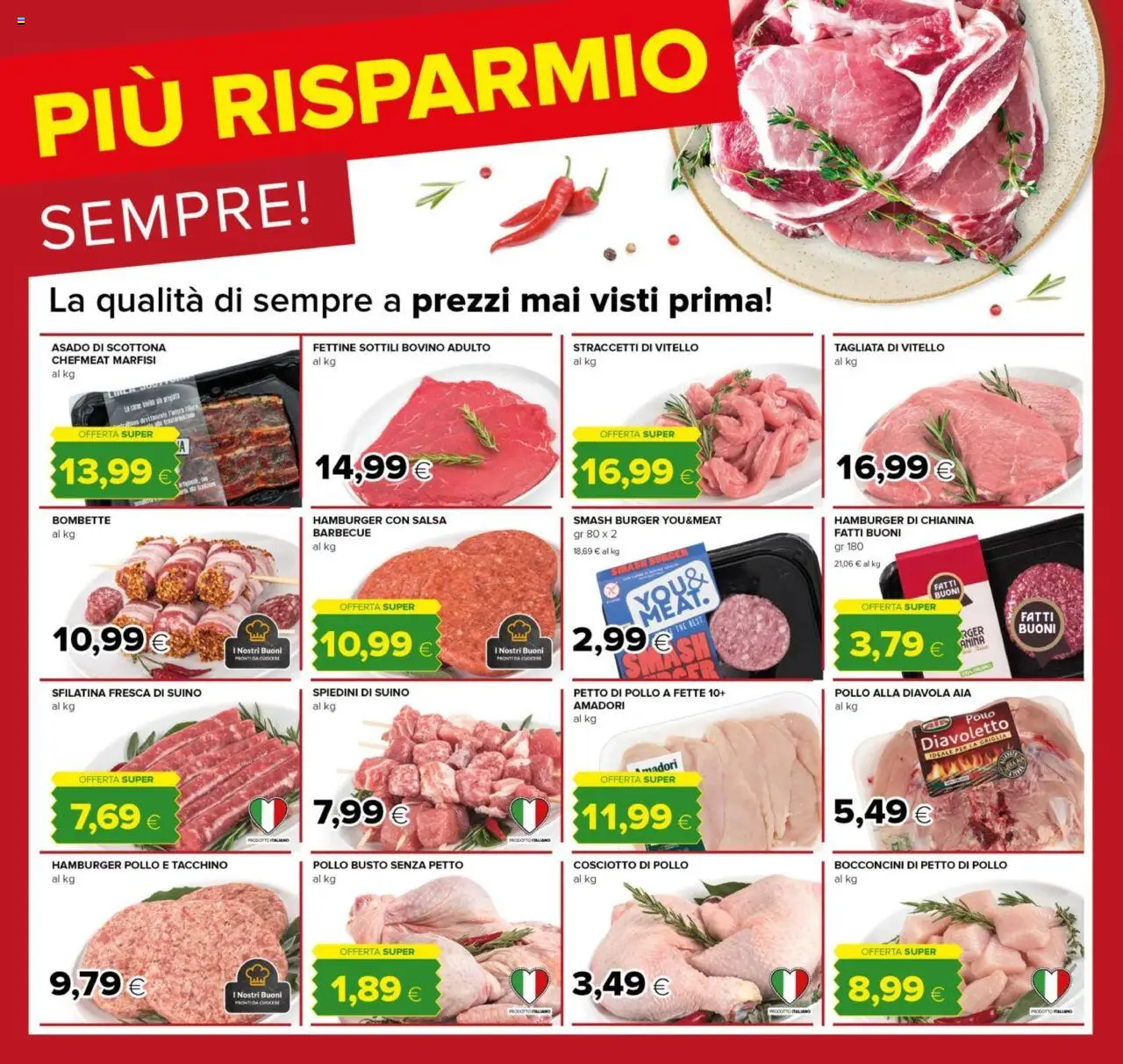 Volantino Tigre del 07.08.2025 | Pagina: 4 | Prodotti: Suino, Polo, The, Griglia