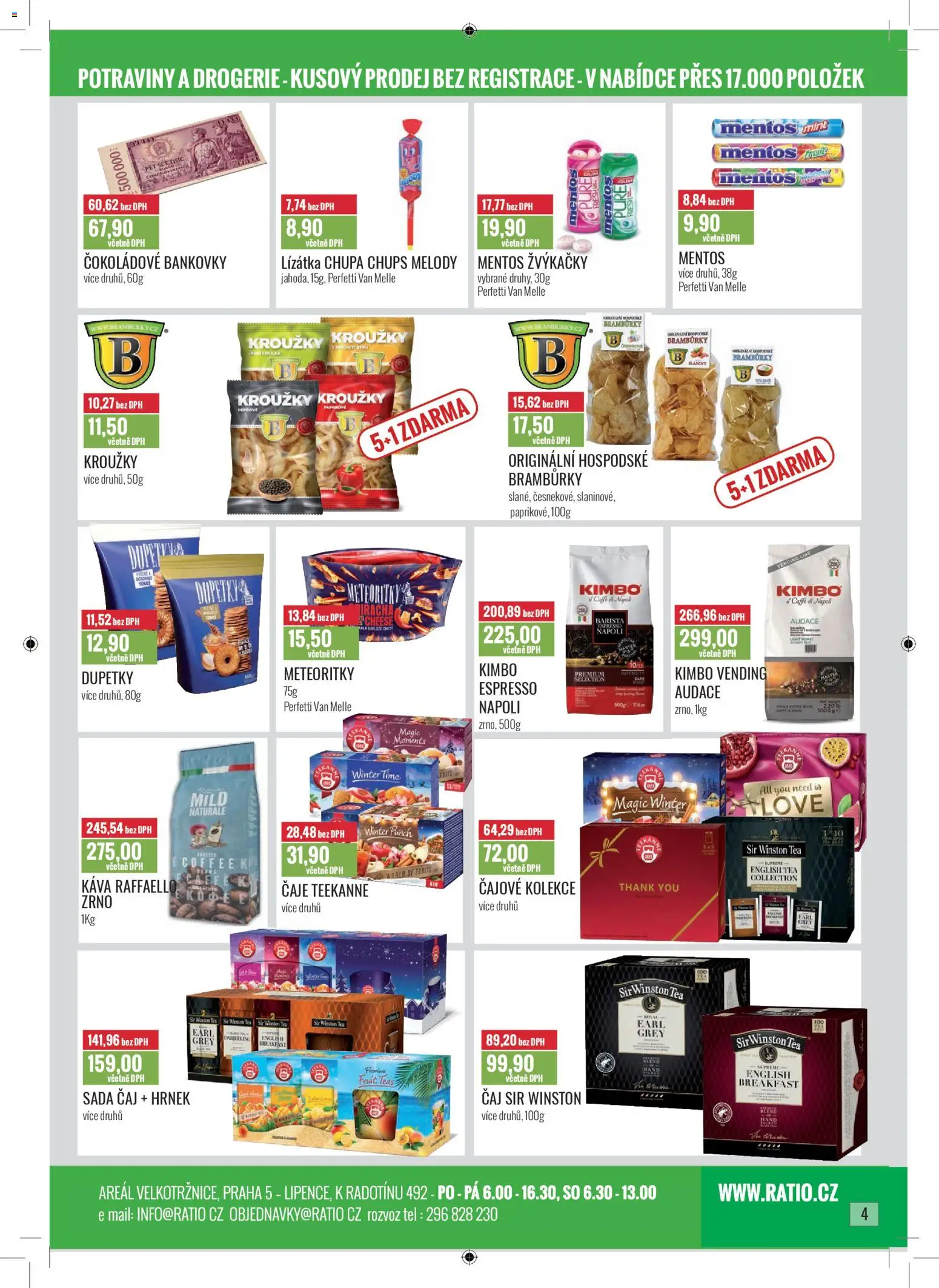 Ratio leták od 01.12.2025 | Strana: 5 | Produkty: Káva, Hrnek, Čaj, Teekanne