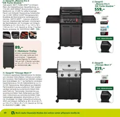 Pflanzen-Kölle Gartenmöbel Katalog 2025 - gültig ab dem 22.01.2025 | Seite: 68 | Produkte: Gewicht, Grill, Unterschrank, Fleisch