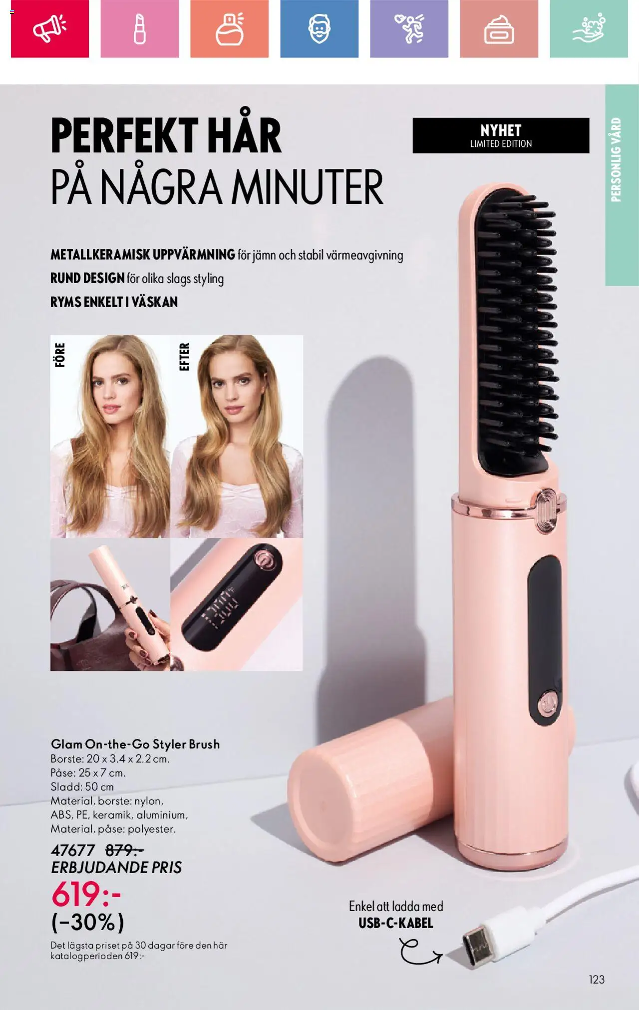 Oriflame reklamblad aktuell från 24.08.2025 | Sida: 123 | Produkter: Sladd