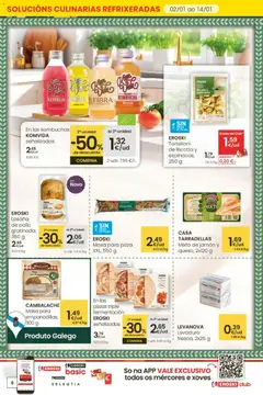 Vista previa Eroski - Para un xaneiro máis lixeiro válido desde el 05.01.2026 | Página: 6 | Productos: Jamón, Pizza, Πορσελάνη, Lasaña