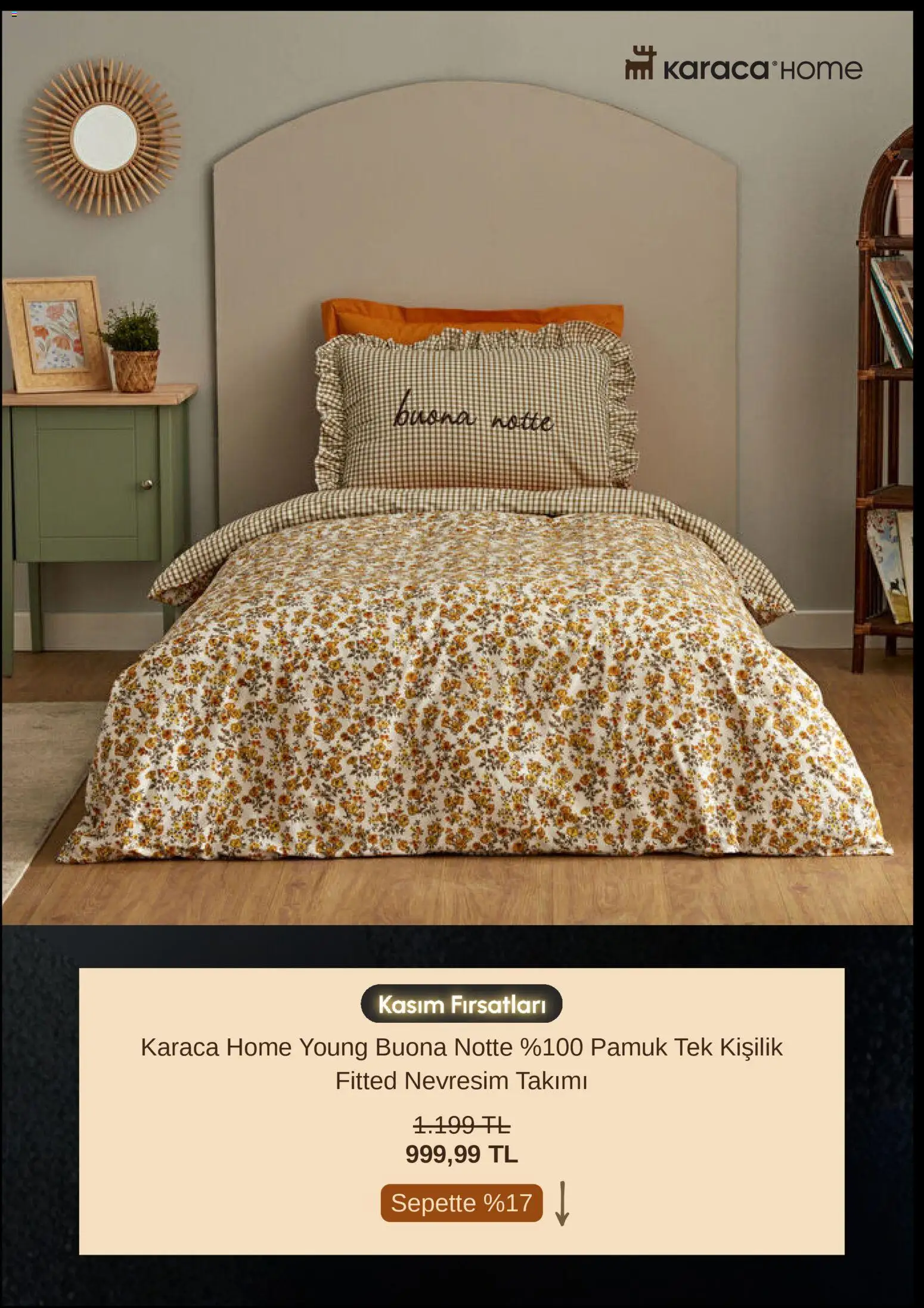 Karaca Home Black Friday - 05.11.2025 tarihinden itibaren geçerlidir | Sayfa: 7 | Ürünler: Nevresim