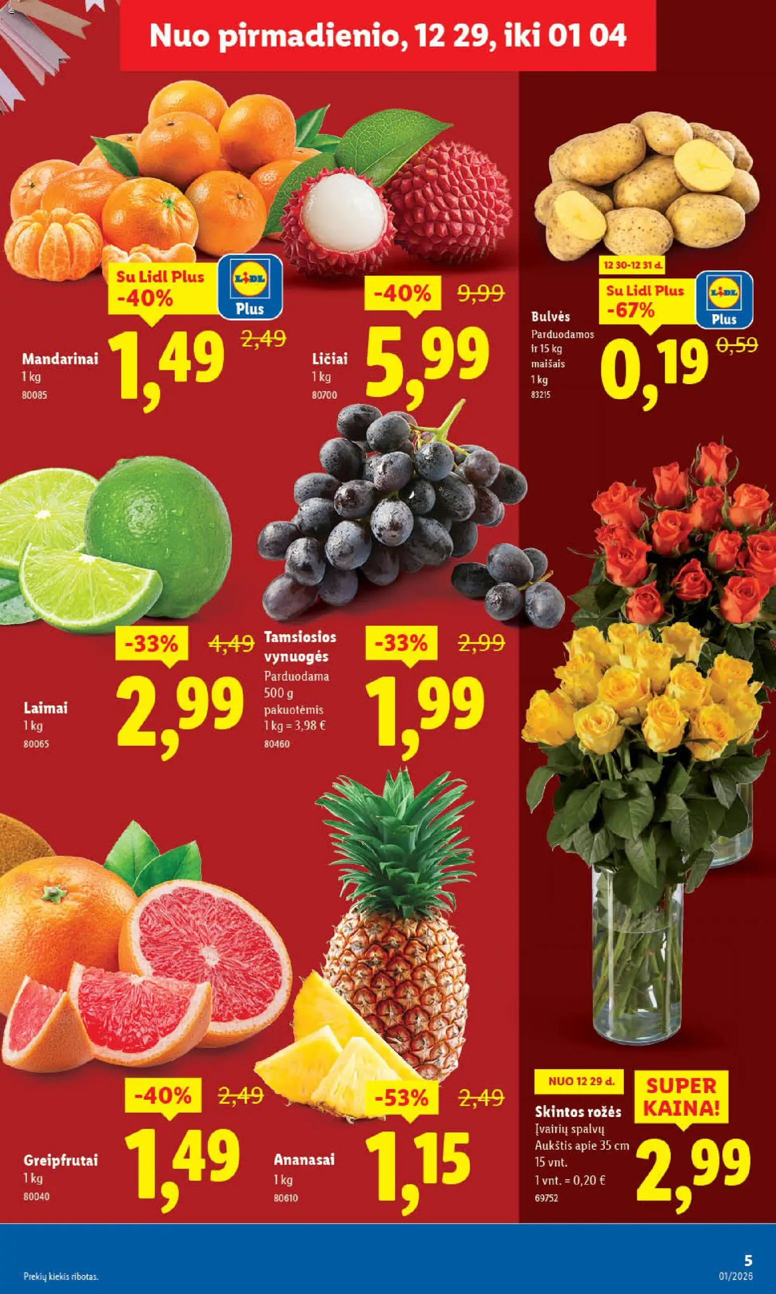 LIDL akcijos nuo 02.01.2026 | Puslapis: 5