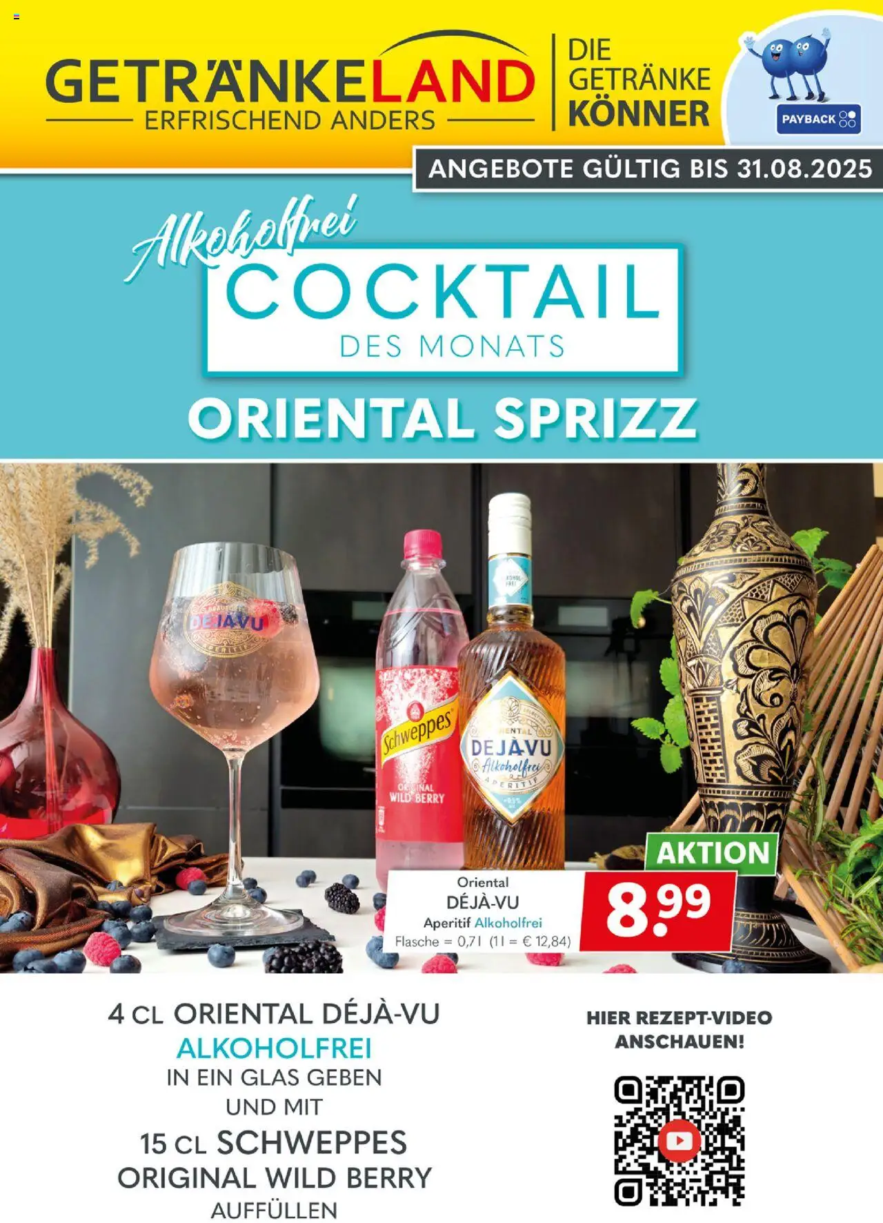 Getränkeland Prospekt Cocktail - gültig ab dem 03.08.2025 | Seite: 1